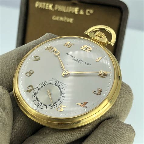 vintage patek philippe gold pocket watch|Patek Philippe pocket watch price.